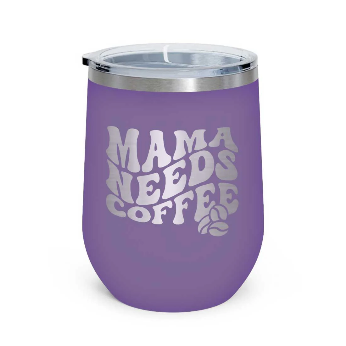 Mothers Day Gifts Designer Travel Coffee Mug With Lid Gift for Mom  - Mama Needs Coffee - Image 32