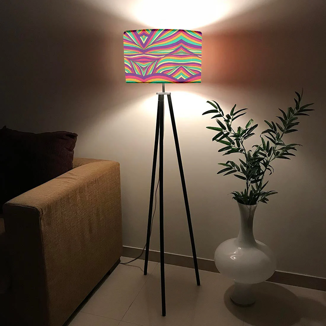Tripod Designer Floor Lamps Light for Living Room - Image 3