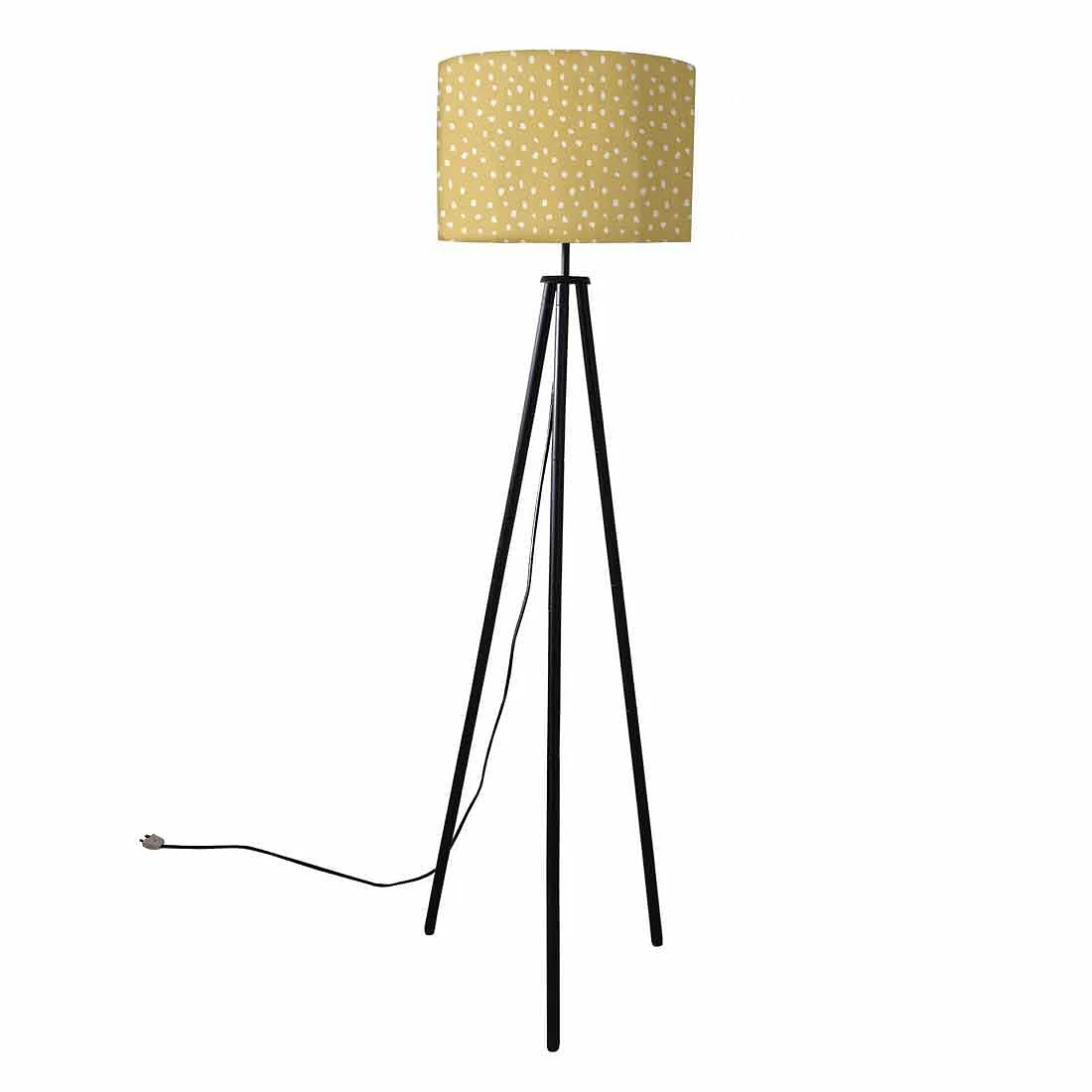 Tripod Floor Lamp Standing Light for Living Rooms -Yellow Love - Image 3