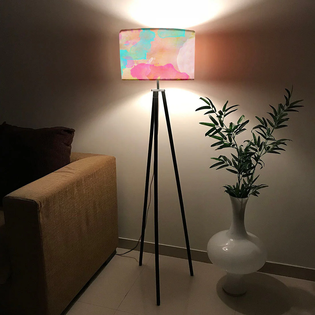 Tripod Floor Lamp Standing Light for Bedroom - Image 2