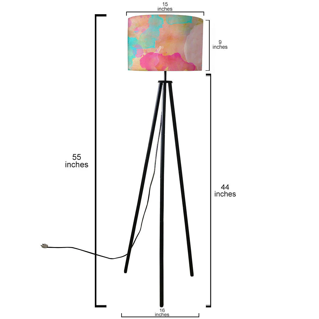 Tripod Floor Lamp Standing Light for Bedroom - Image 5