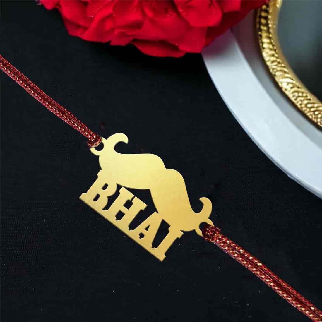 Unique Rakhis For Raksha Bandhan Stylish Acrylic Rakhi - BHAI