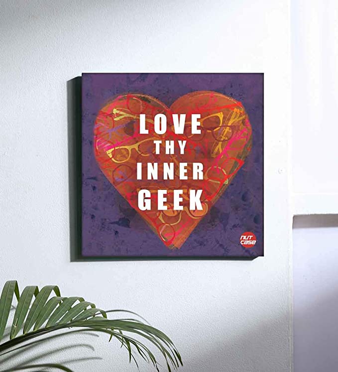 Wall Art Decor Panel For Home - Love The Inner Geek - Image 3