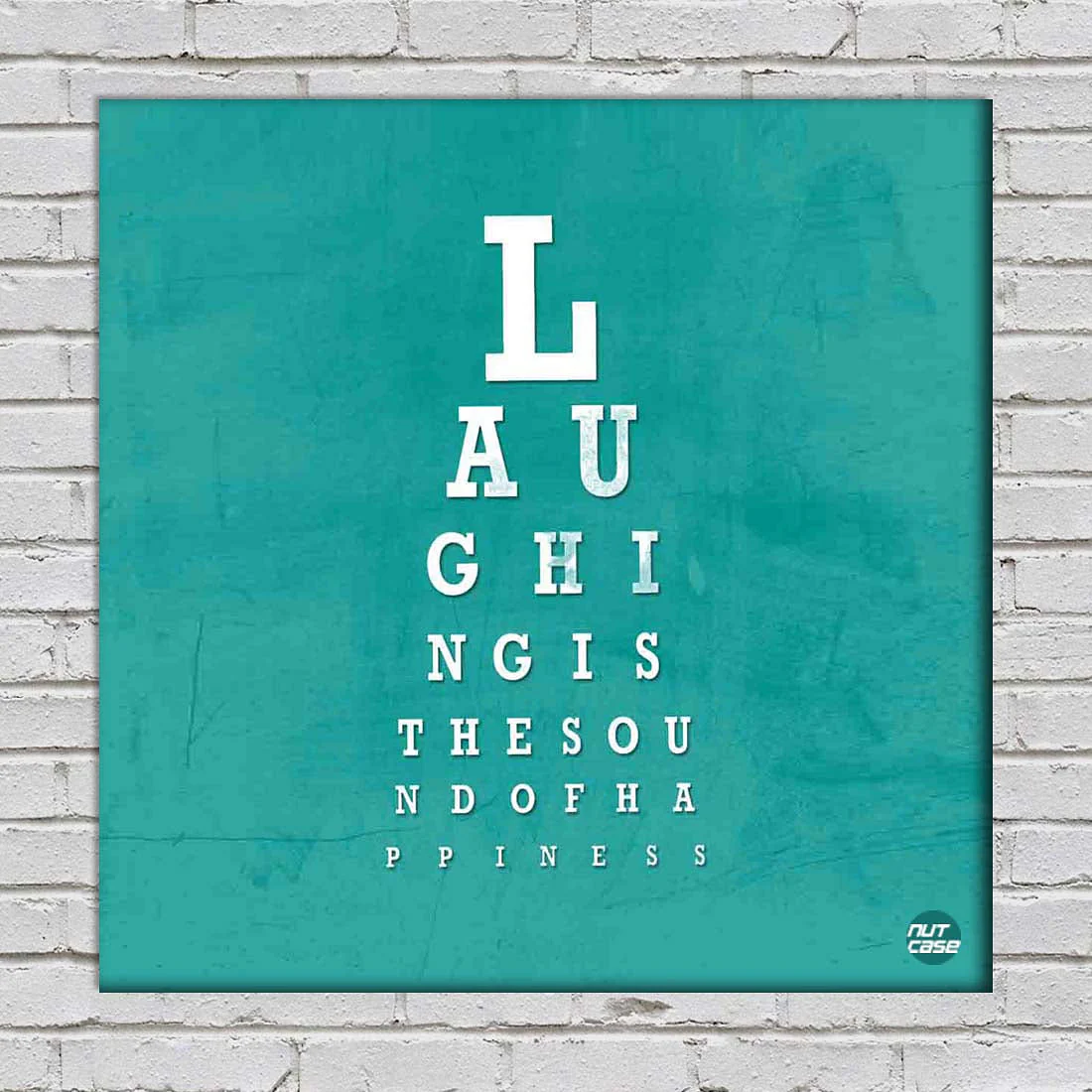 Wall Art Decor Panel For Home - Laughter Eye Test