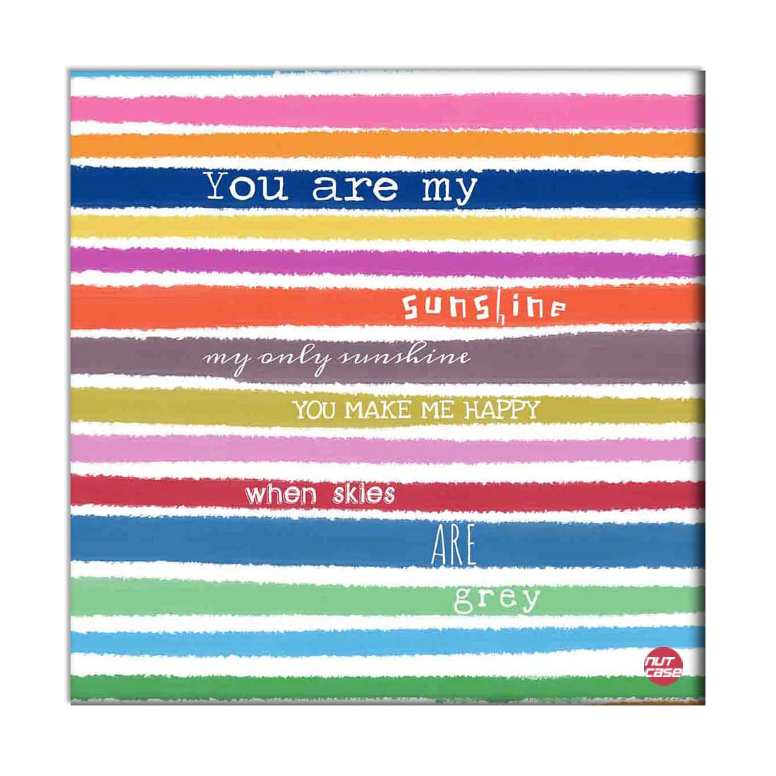 Wall Art Decor Panel For Home - You Are My Sunshine