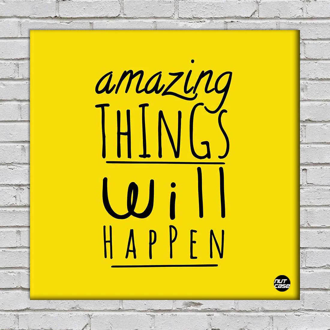 Wall Art Decor Hanging Panel -Amazing Things