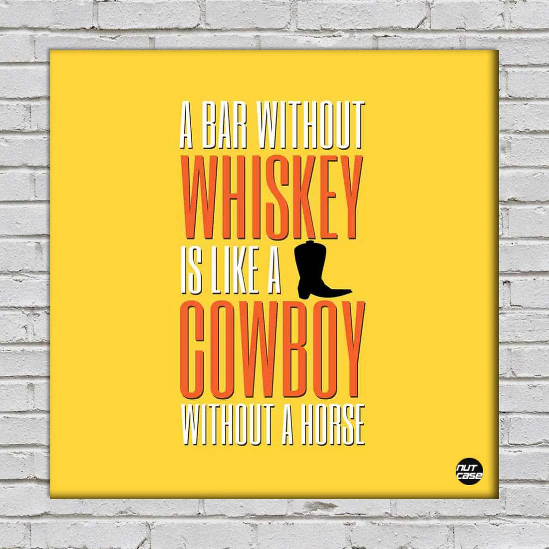Designer Wall Art Decor Ideas - Whiskey Cowboy - Image 2