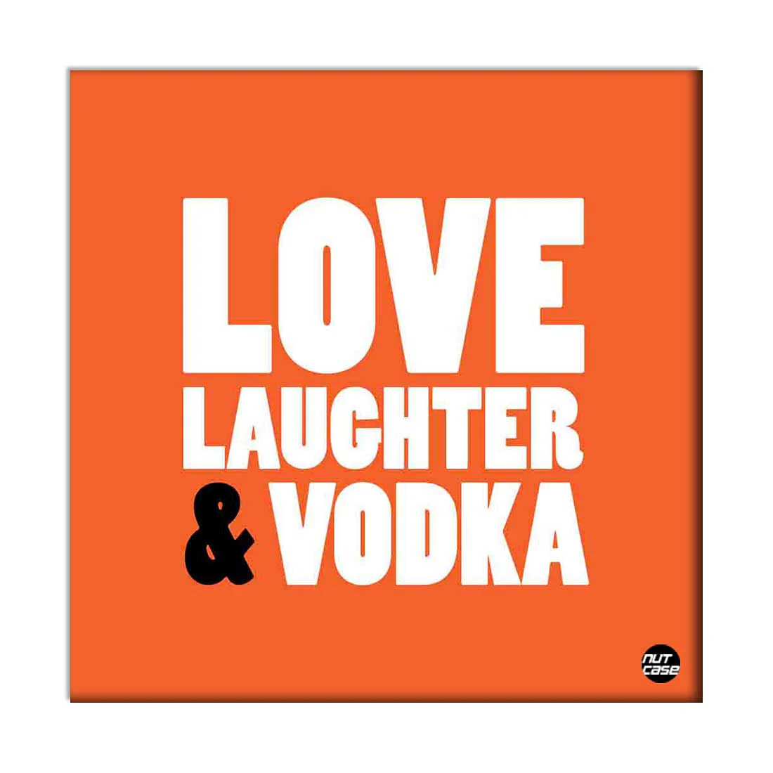 Wall Art Decor Panel For Home - Love Laughter & Vodka - Image 2