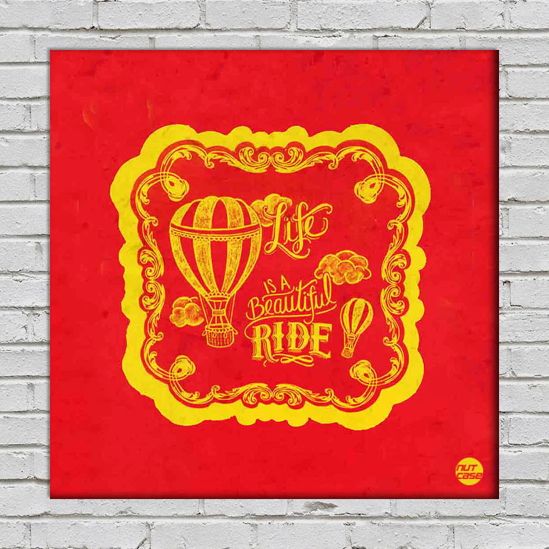 Wall Art Decor Panel For Home - Life Is Beautiful Ride