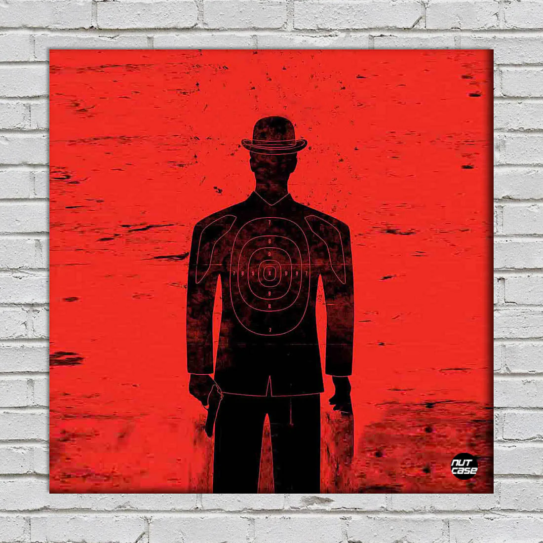 Wall Art Decor Panel For Home - Gun Man