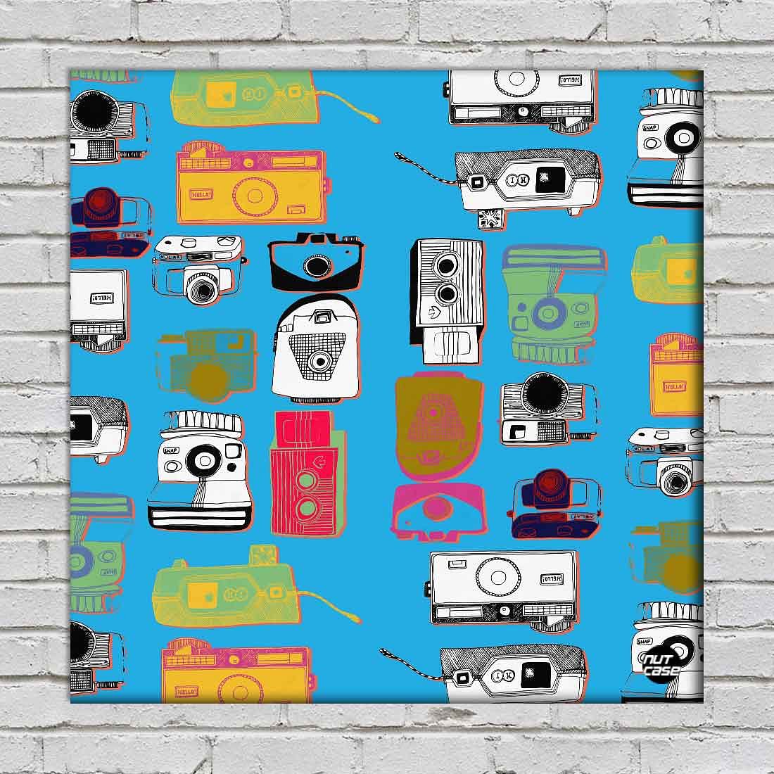 Wall Art Decor Panel For Home - Colourful shot cameras - Image 2