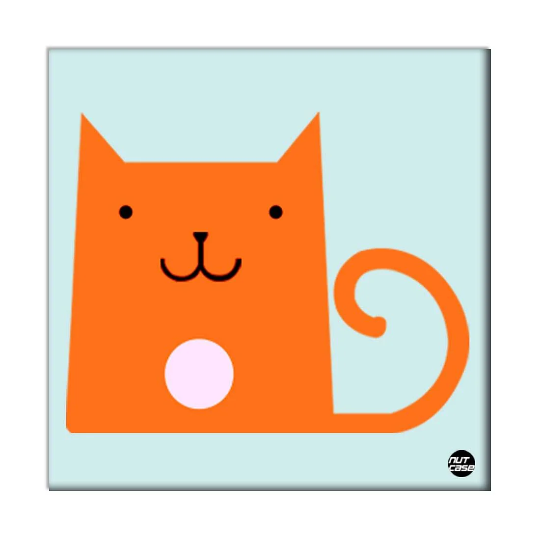 Wall Art Decor Hanging Panels - Orange Cat - Image 2