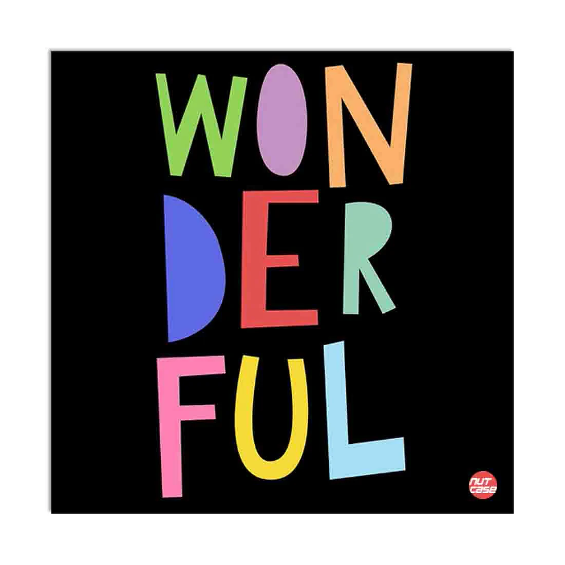 Wall Art Decor Panel For Home - Wonderful Black