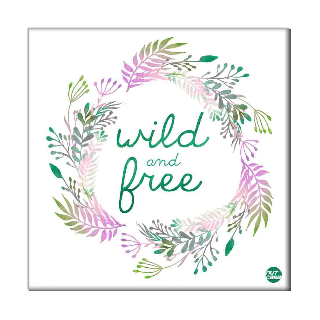 Wall Art Decor Panel For Home - Wild And Free Pink - Image 2