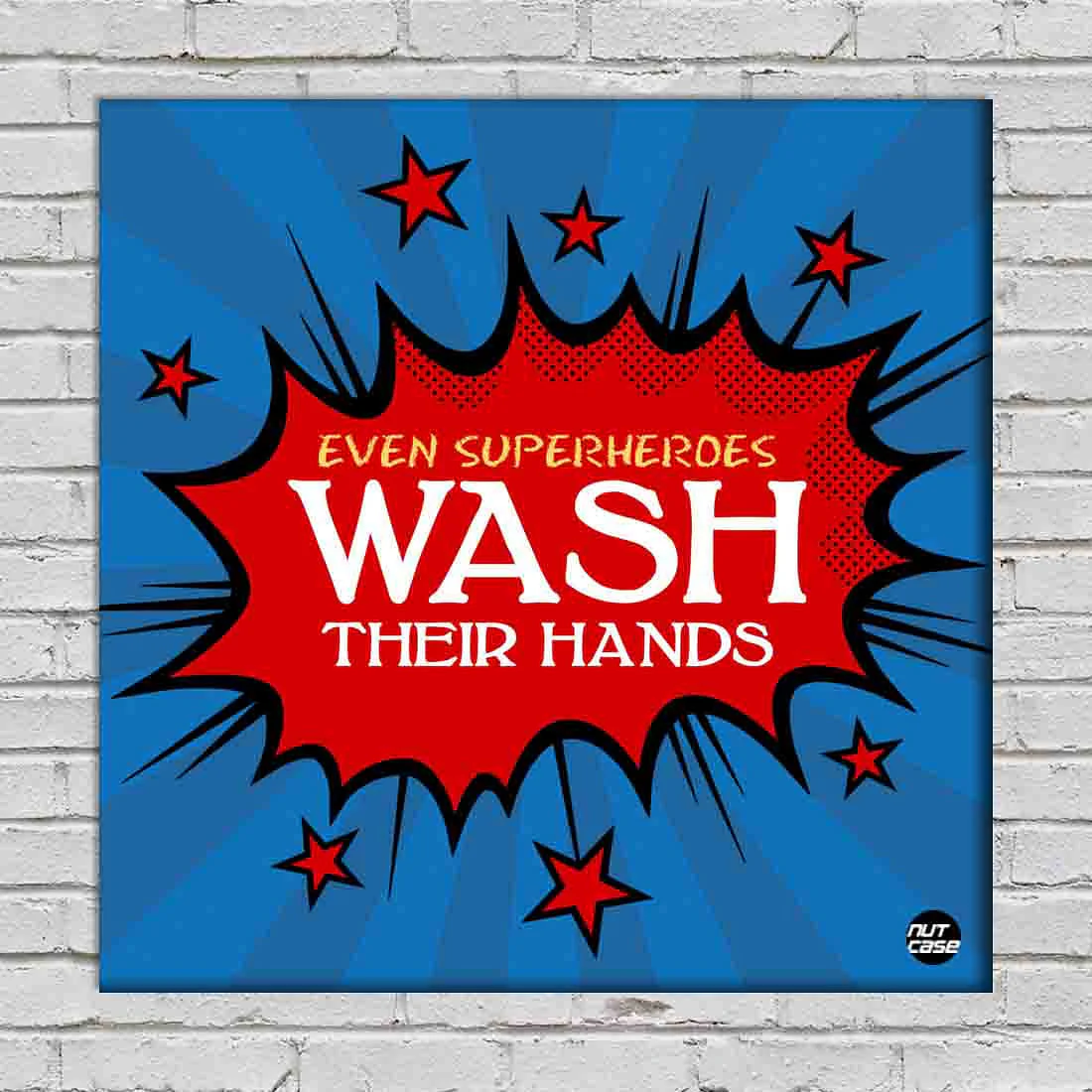 Wall Art Panel For Home Decor -  Wash Their Hands