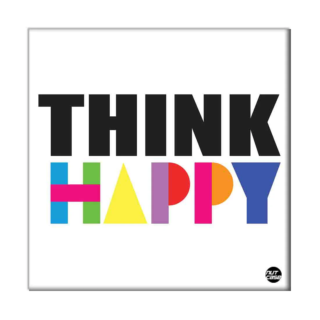 Wall Art Decor Panel For Home - Think Happy - Image 2