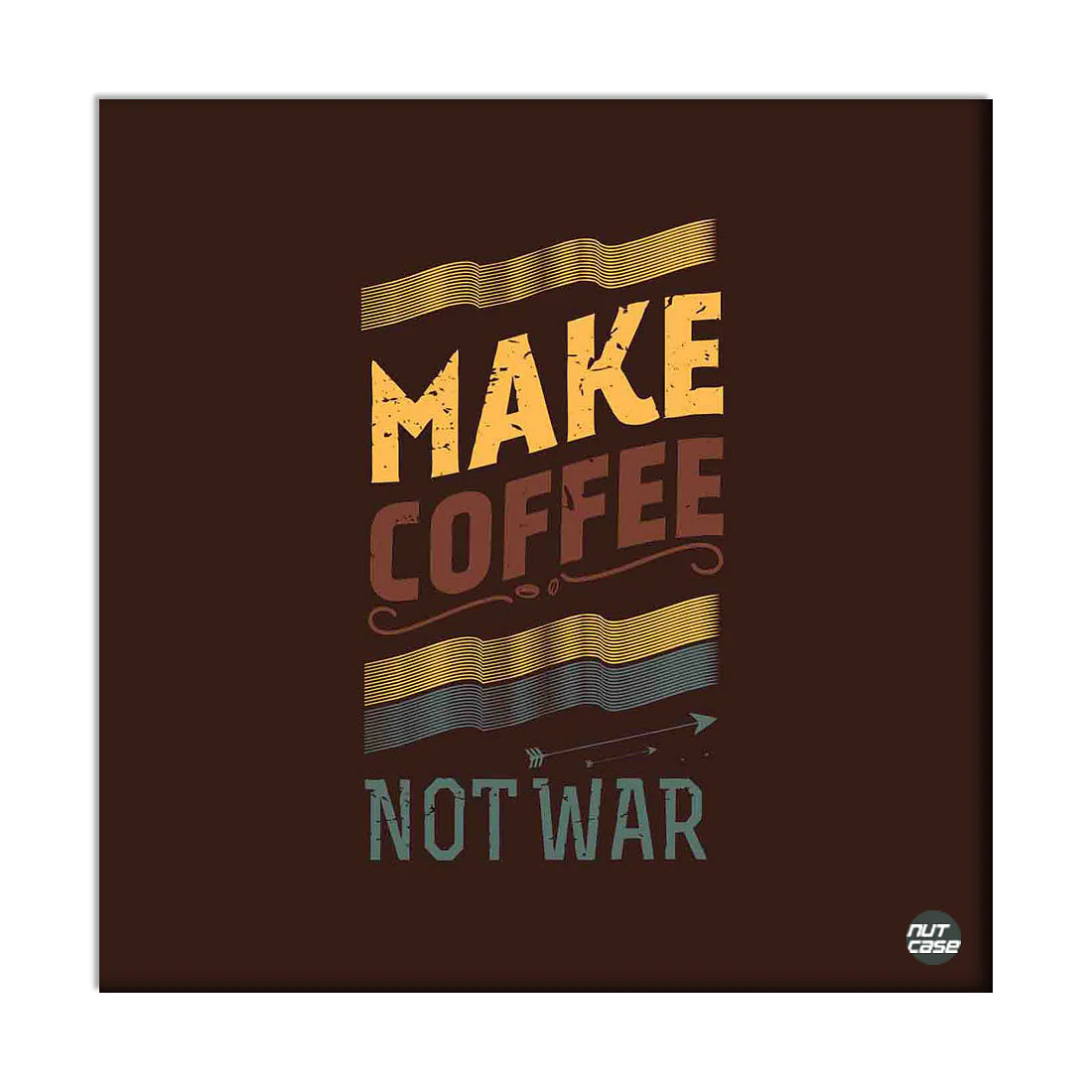 Designer Cool Living Room Art - Make Coffee