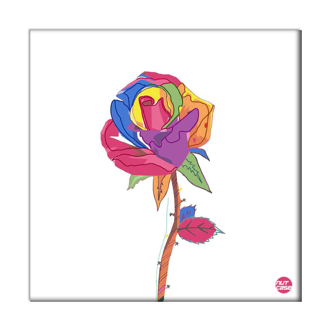 Wall Art Decor Panel For Home - Pop Art Rose - Image 2