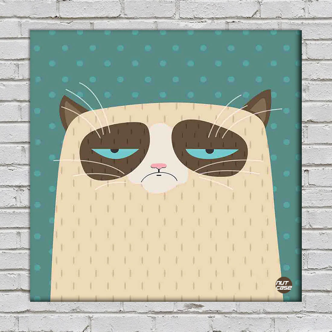 Wall Art Decor Panel For Home - Grummpy Cat - Image 2