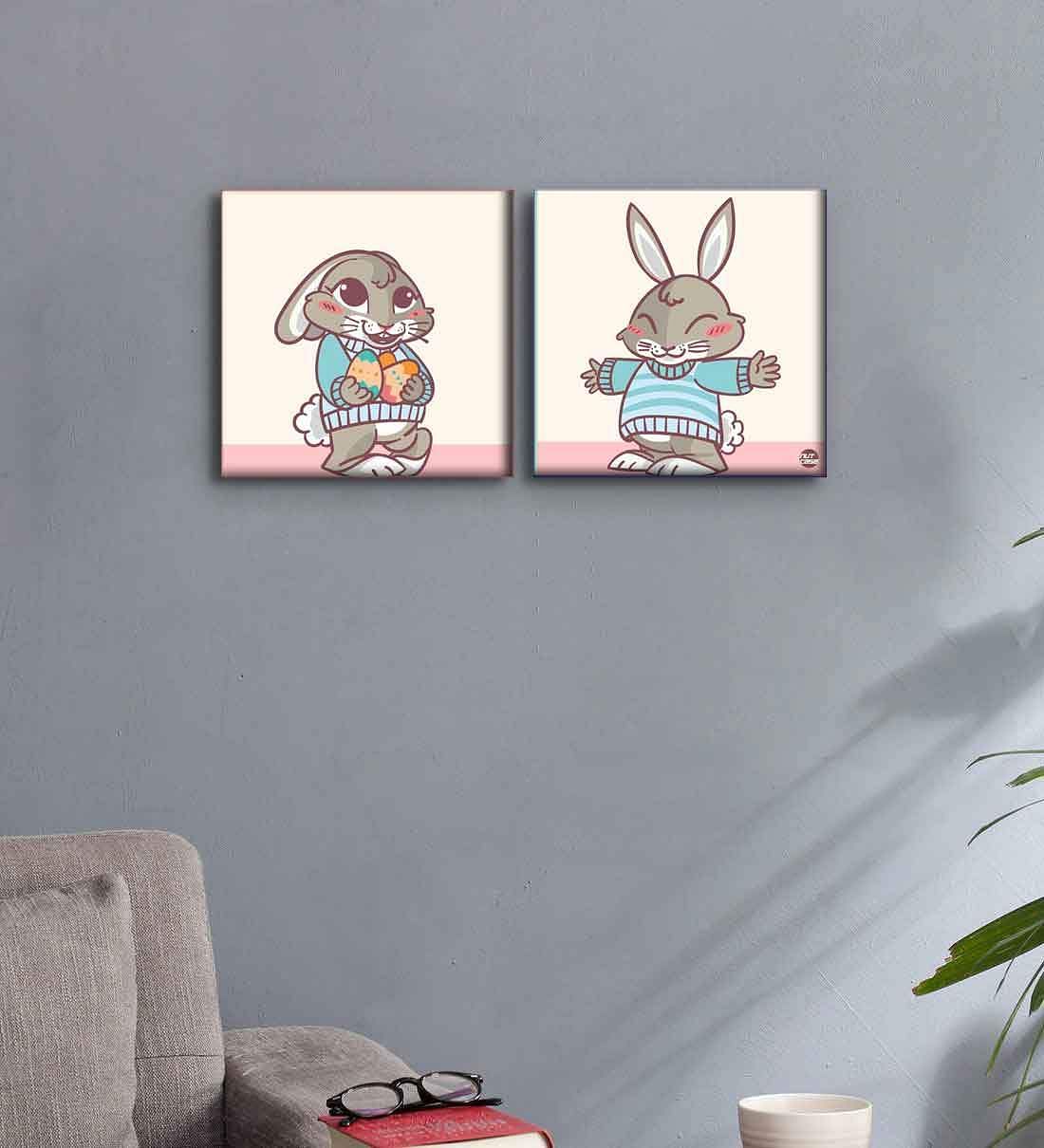 Wall Art Decor Panel For Home - Baby RABIT - Image 2