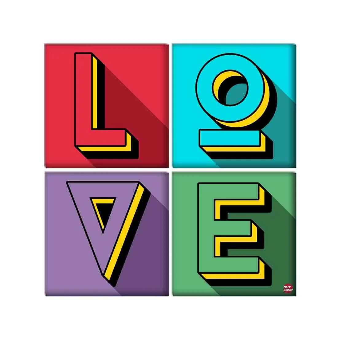 Wall Art Decor Panel For Home - Love