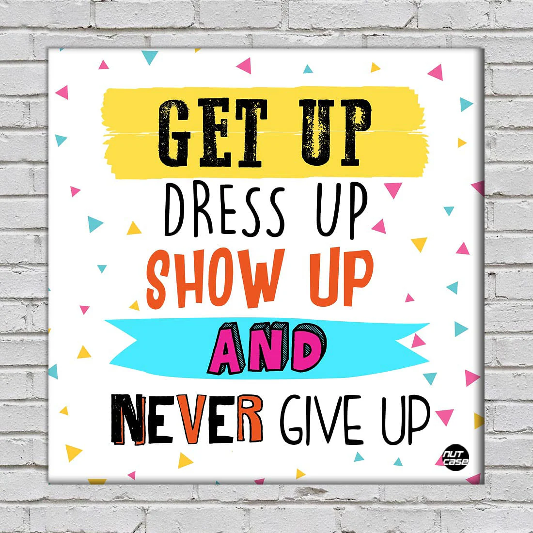 Wall Art Panel For Home Decor - Get Up