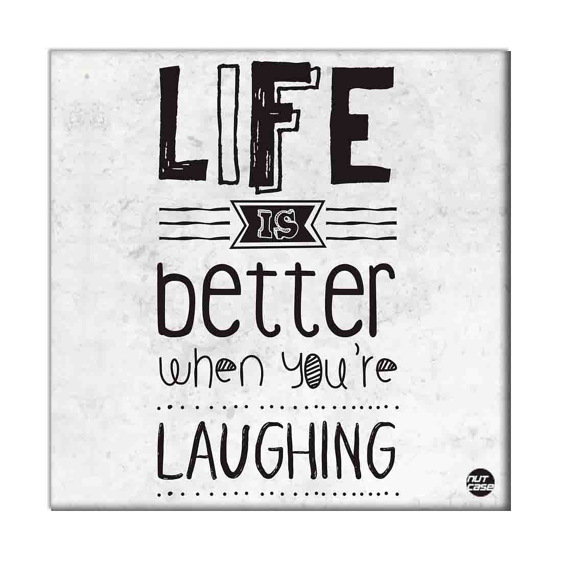 Wall Art Decor Panel For Home - Laughing