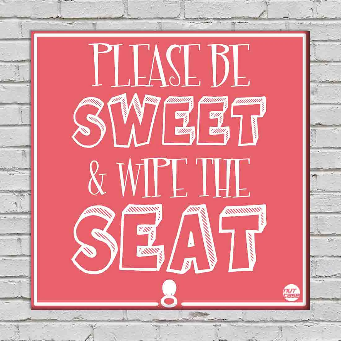 Wall Art Decor Panel For Home - Please Be Sweet - Image 2