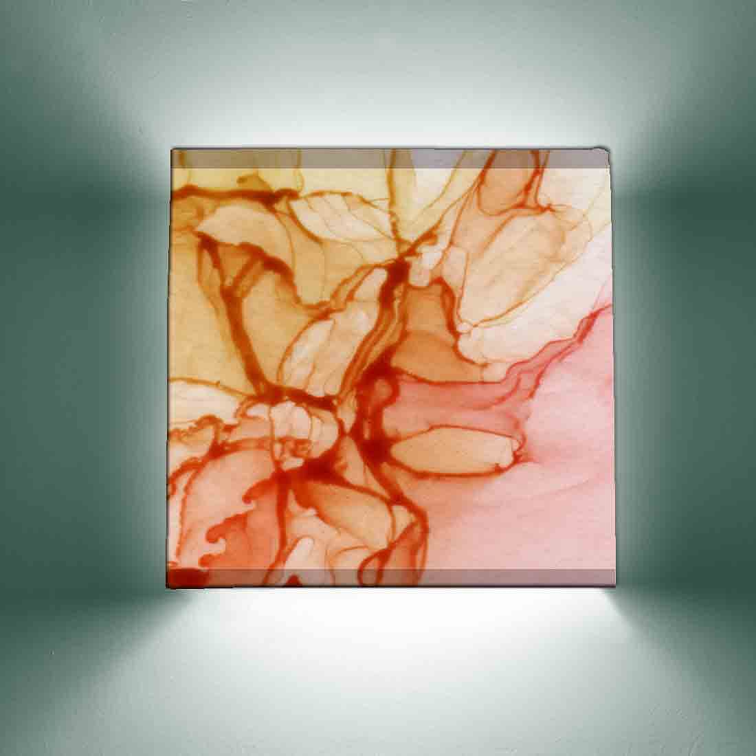 Bedside Square Wall Lamp - Watercolor