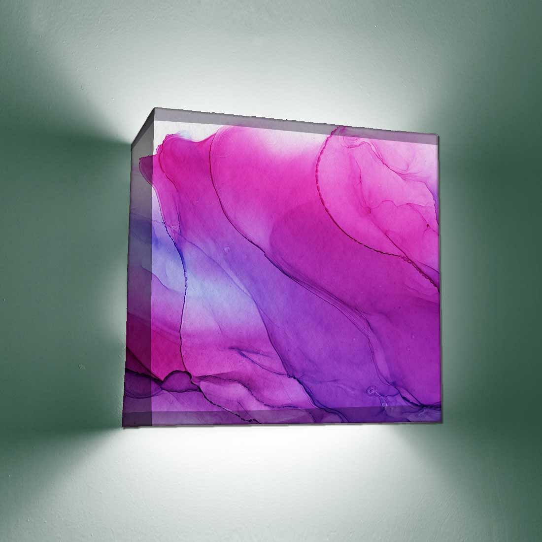 Pink Designer Wall Lamp - Watercolor - Image 2