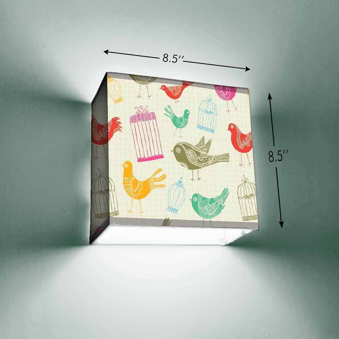 Designer Children's Bedroom Wall Lamp - Birds & Nest - Image 3
