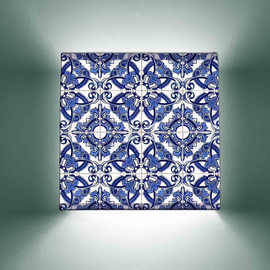 Square Bedside Wall Lamp Night Light