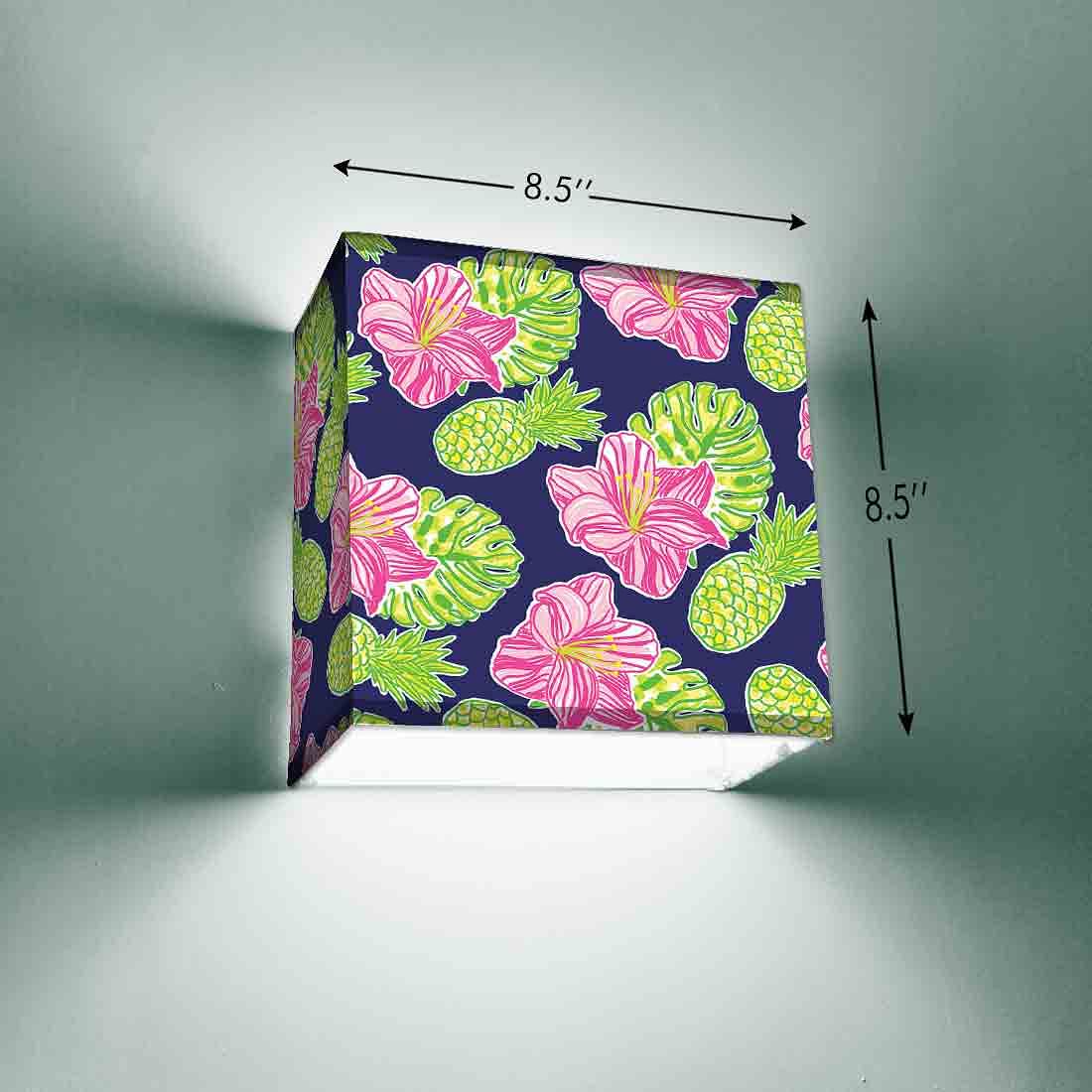 Square Wall Lamps Bedroom Night Lights - Pineapple - Image 3