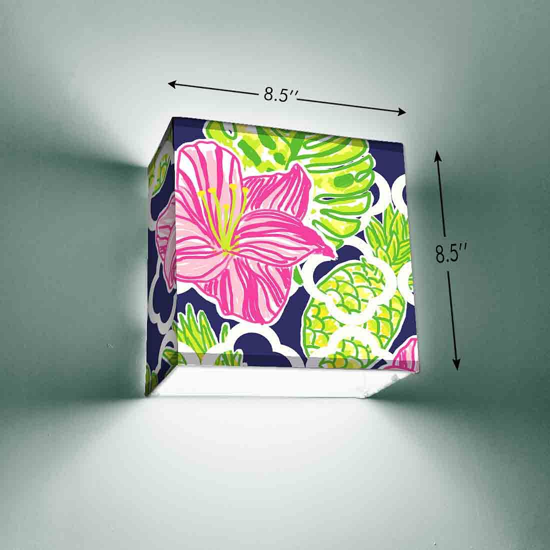 Modern Indoor Wall Lamp Night Light - Hibiscus - Image 3