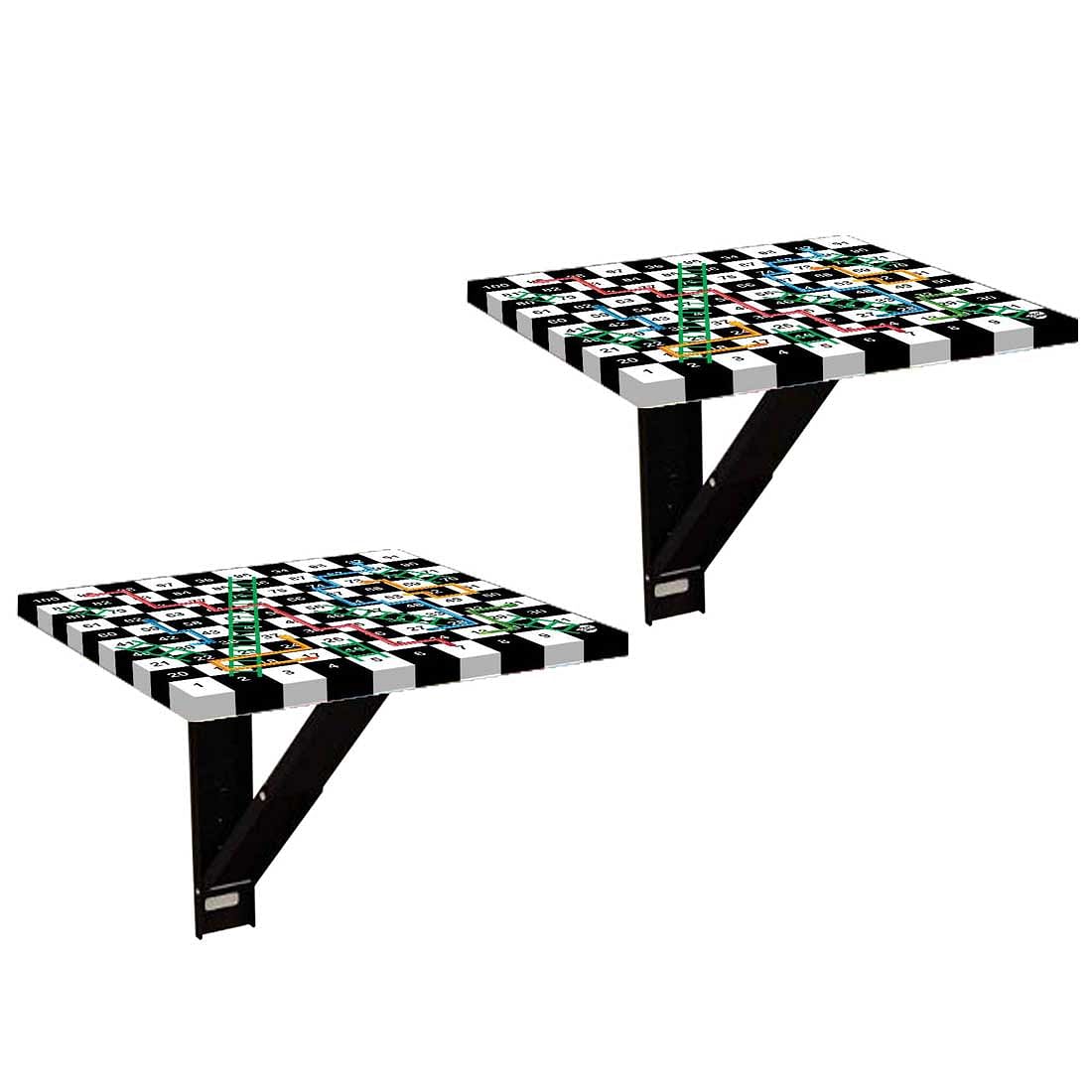 Bedside Table Foldable - Snake Ladder - Image 2