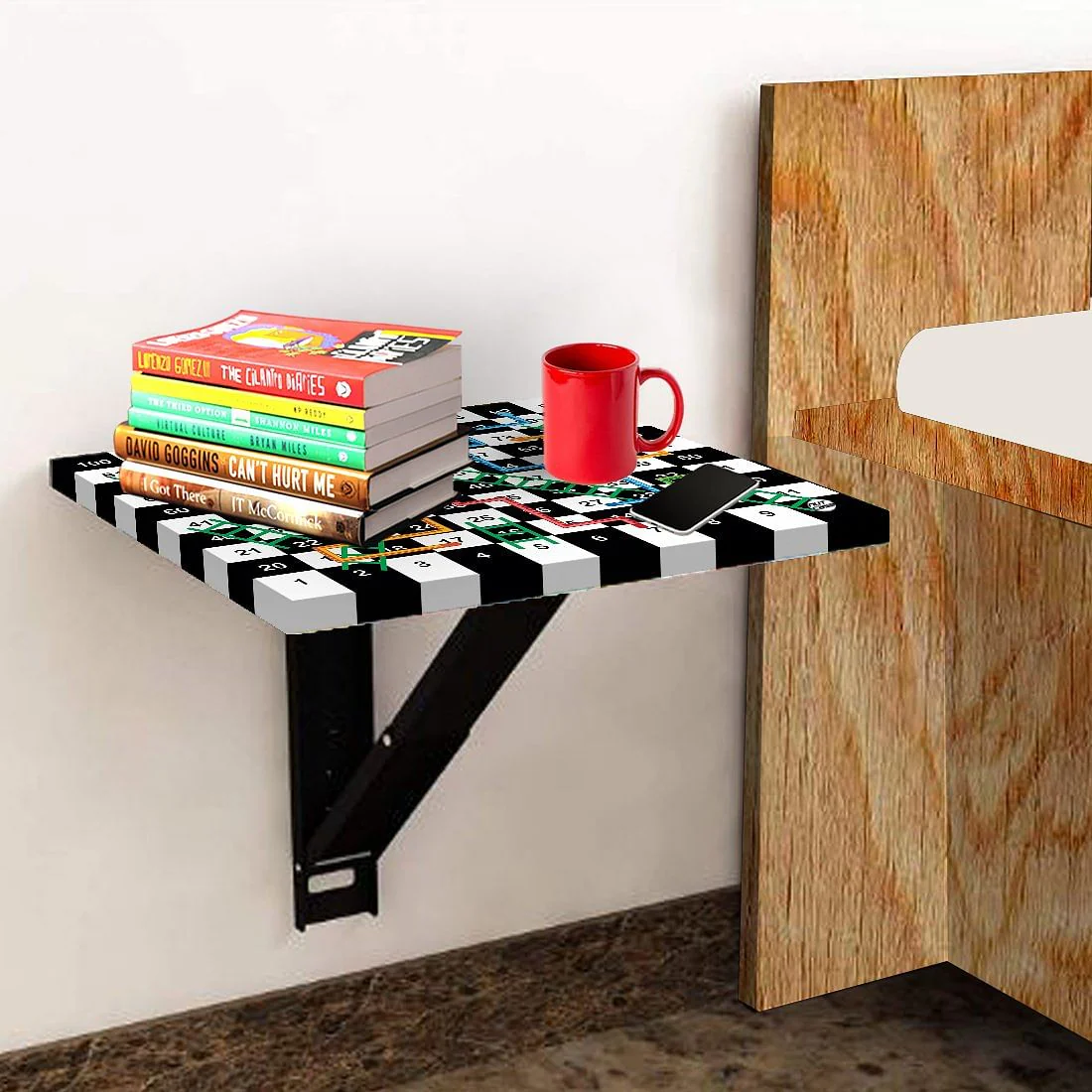 Bedside Table Foldable - Snake Ladder - Image 3