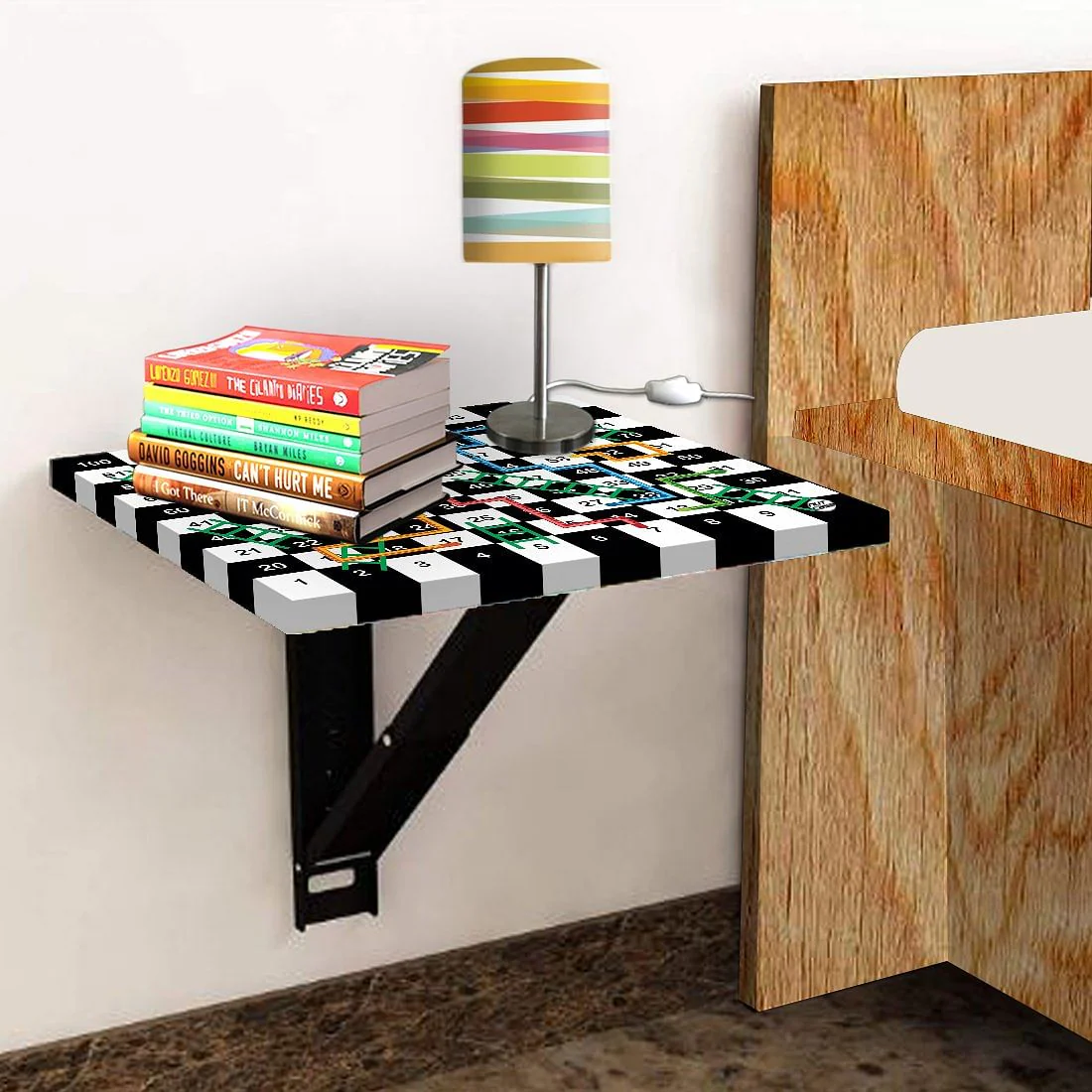Bedside Table Foldable - Snake Ladder - Image 4