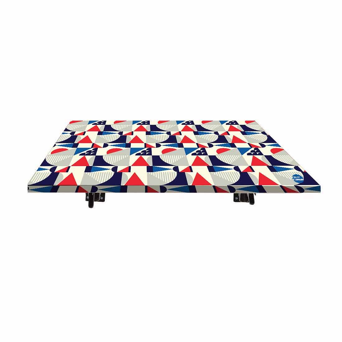 Wall Mounted Table for WFH - Retro Geometric - Image 5