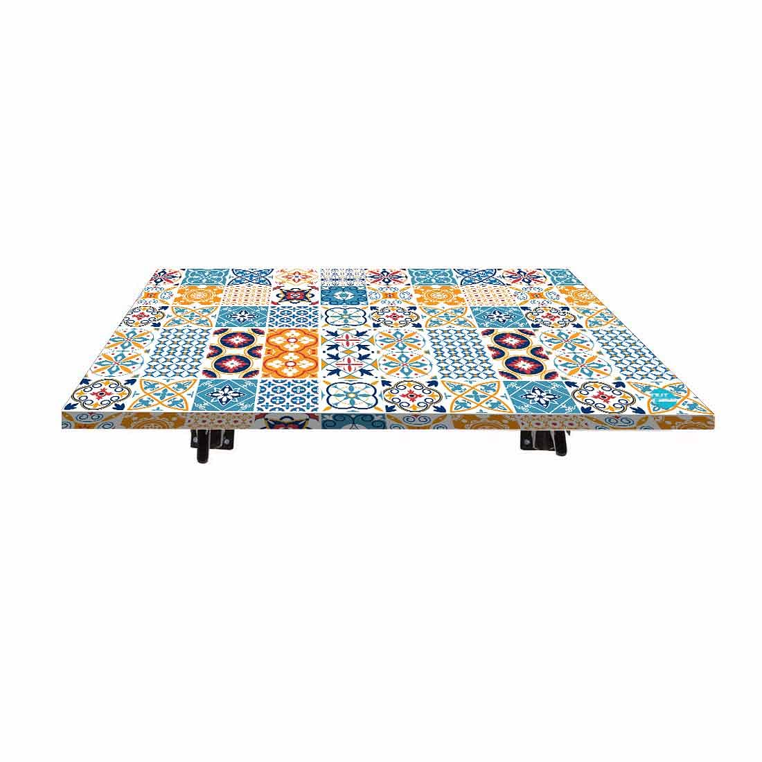 Wall Mounted Modern Work Table - Spanish Tile Style - Image 5
