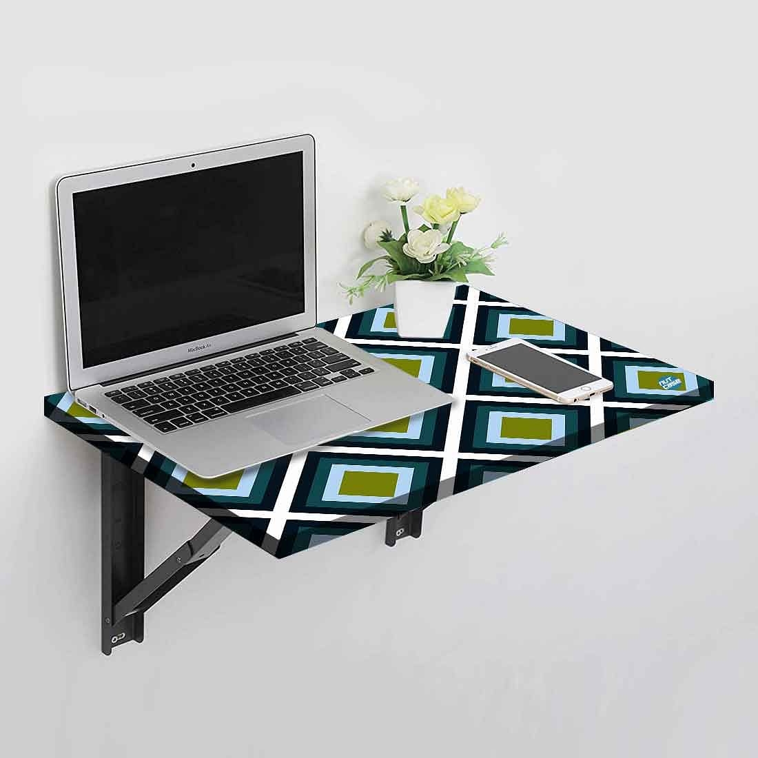 Wall Mount Study Table - Diamond Blocks - Image 2