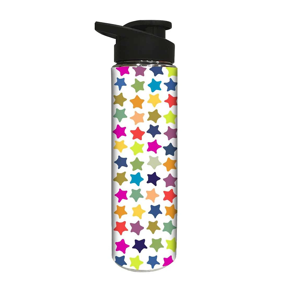 Water Bottle for Kids - Multicolor Stars - Image 2