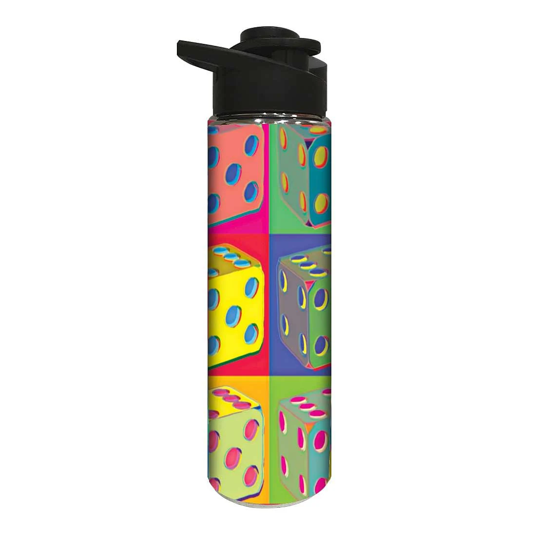 Stainless Steel Water Bottle - Ludo Dice - Image 2