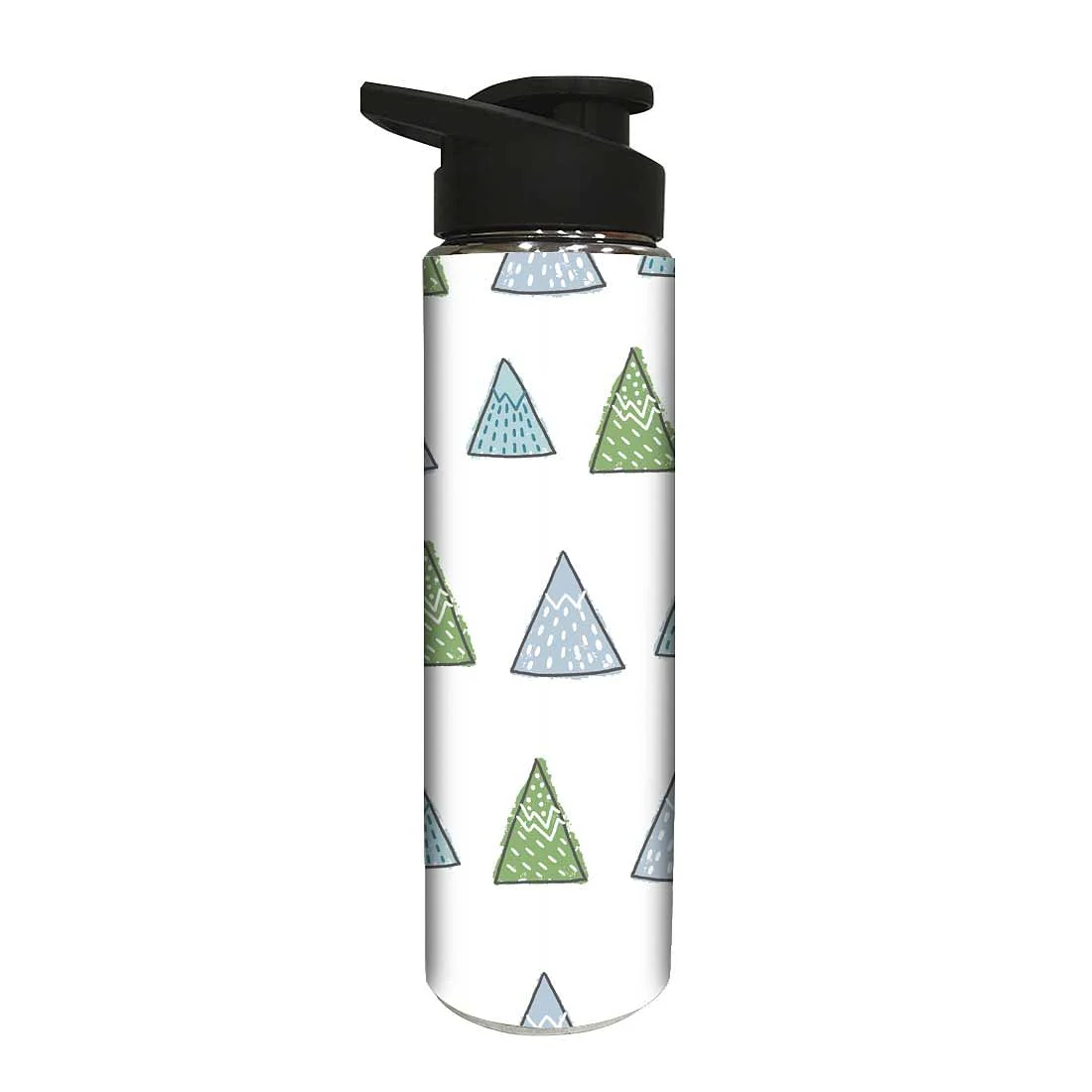 Designer Stainless Steel Sipper Bottle - Triangle - Image 2