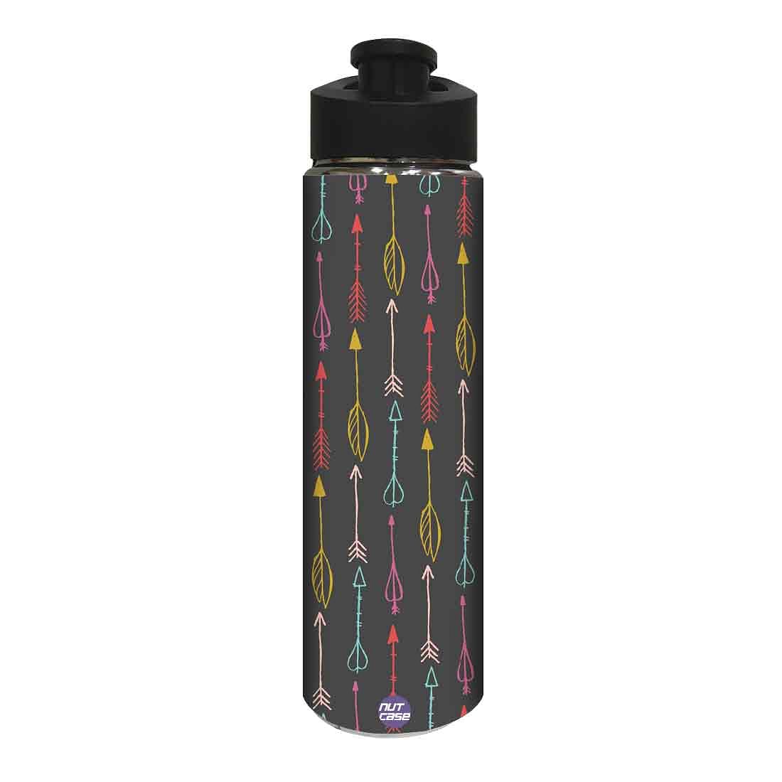 Stainless Steel Water Bottle - Colorful Arrow