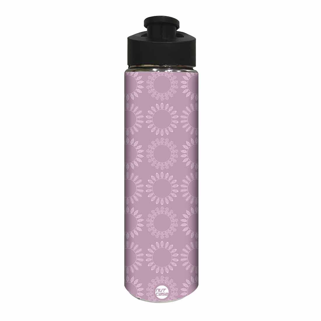 Return Gifts for Birthday Party - Dark Purple Pattern Circle