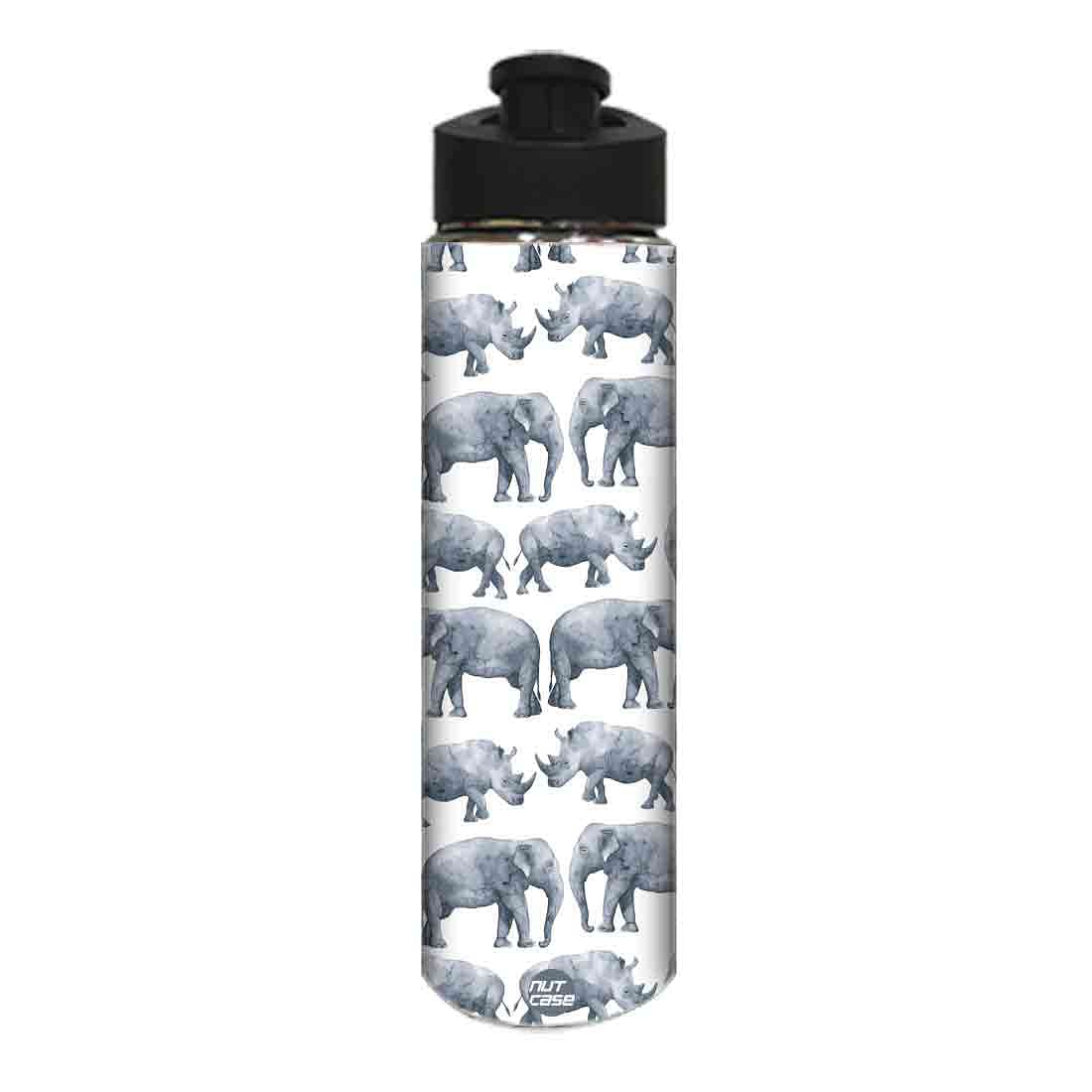 Water Bottle for Kids - Elephants