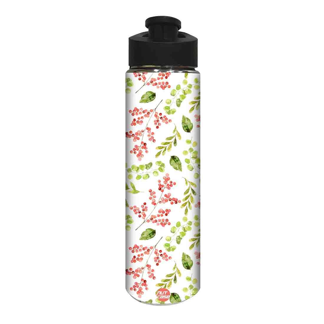 Stainless Steel Sipper Bottle - Colorful Leaves