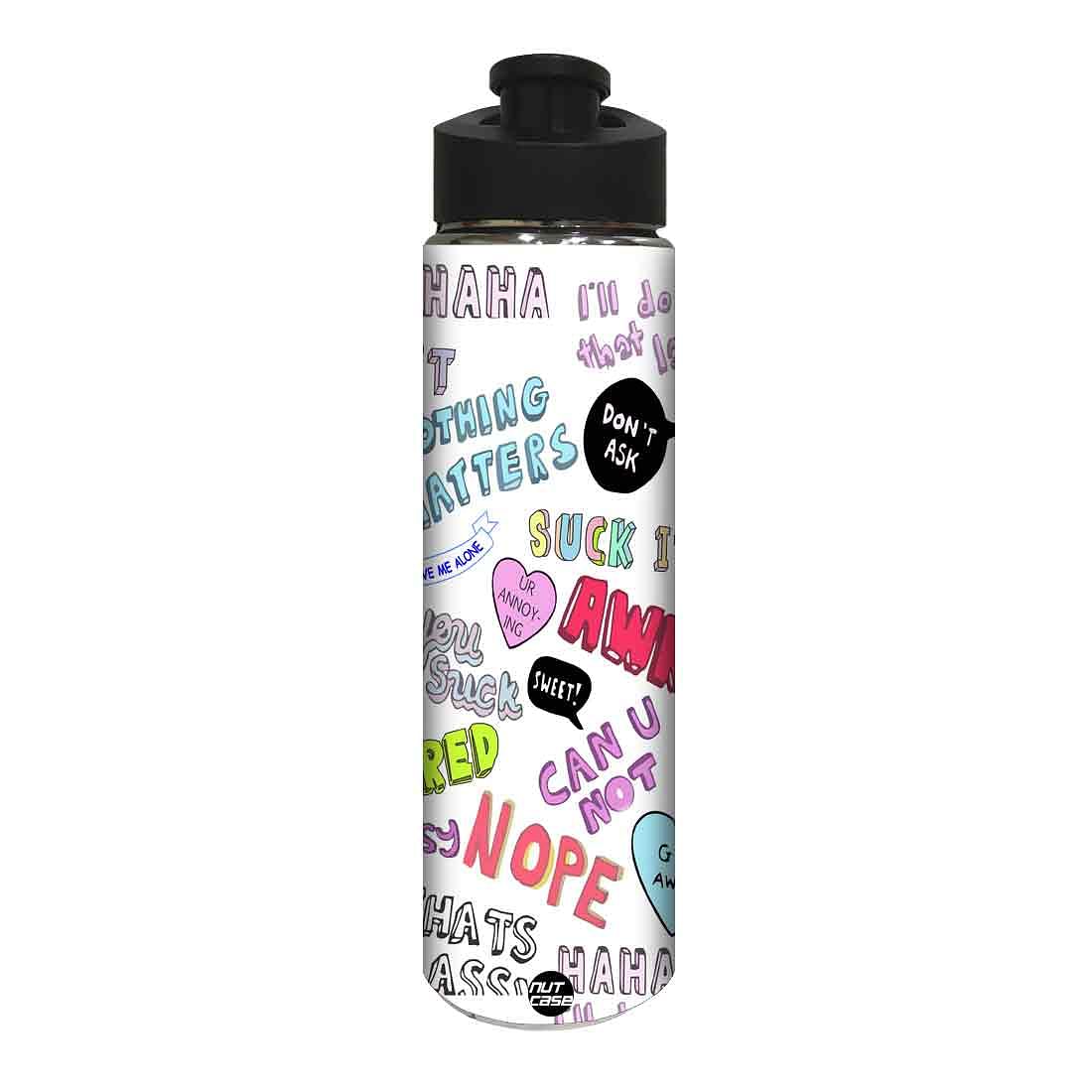 Stainless Steel Water Bottle for Kids - Nope