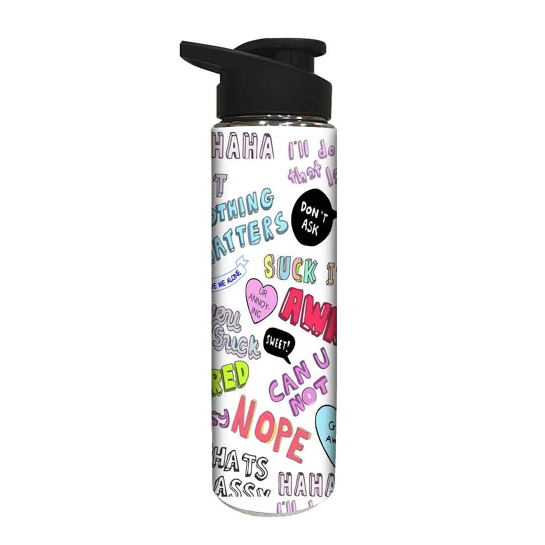 Stainless Steel Water Bottle for Kids - Nope - Image 2