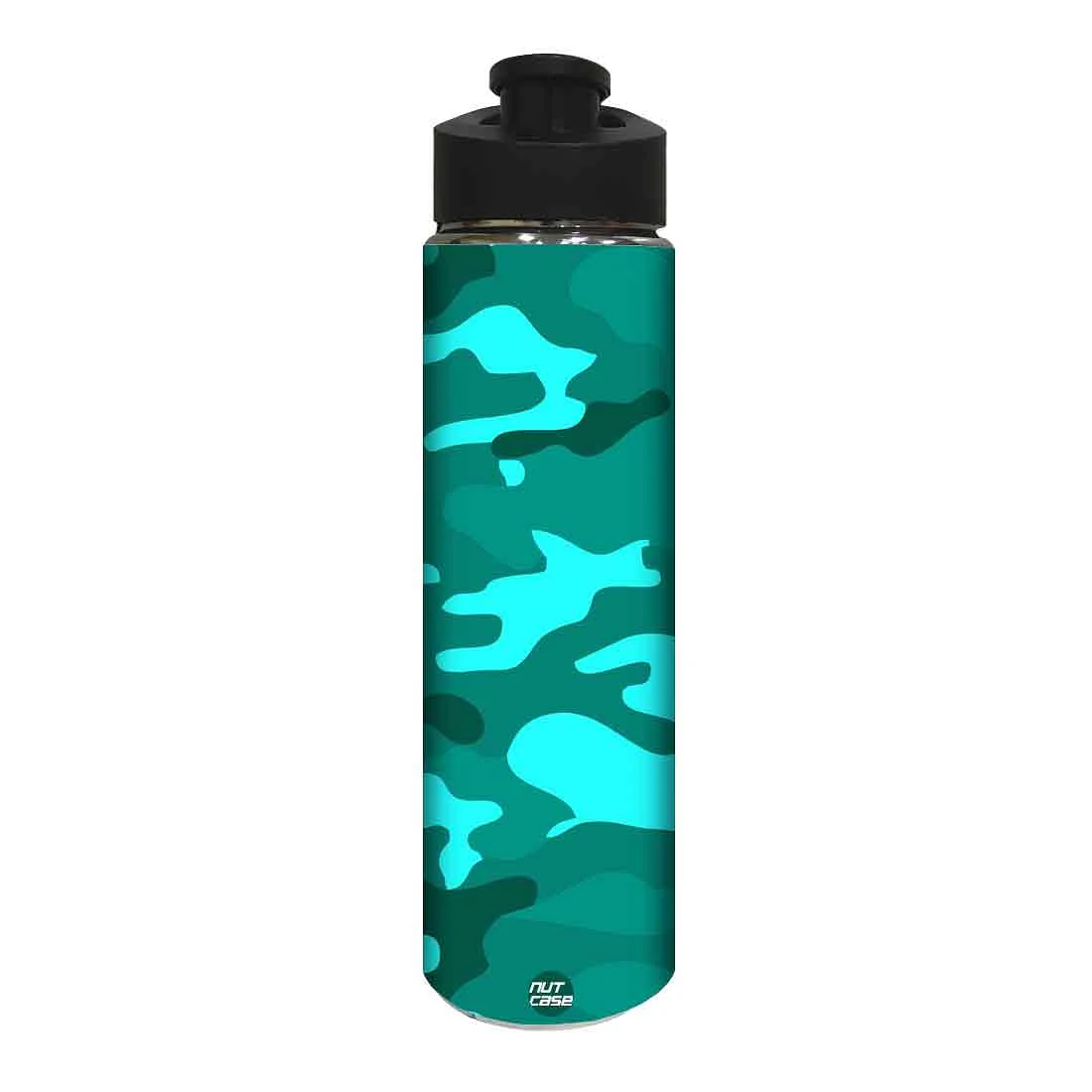 Stainless Steel Sipper Bottle - Green Army